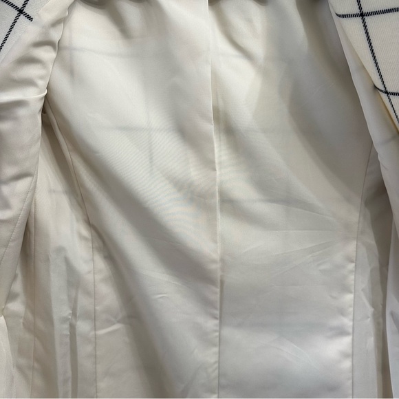 Tory Burch - Windowpane Holt Canterbury Topper Coat - Like Nee - Picture 10 of 16